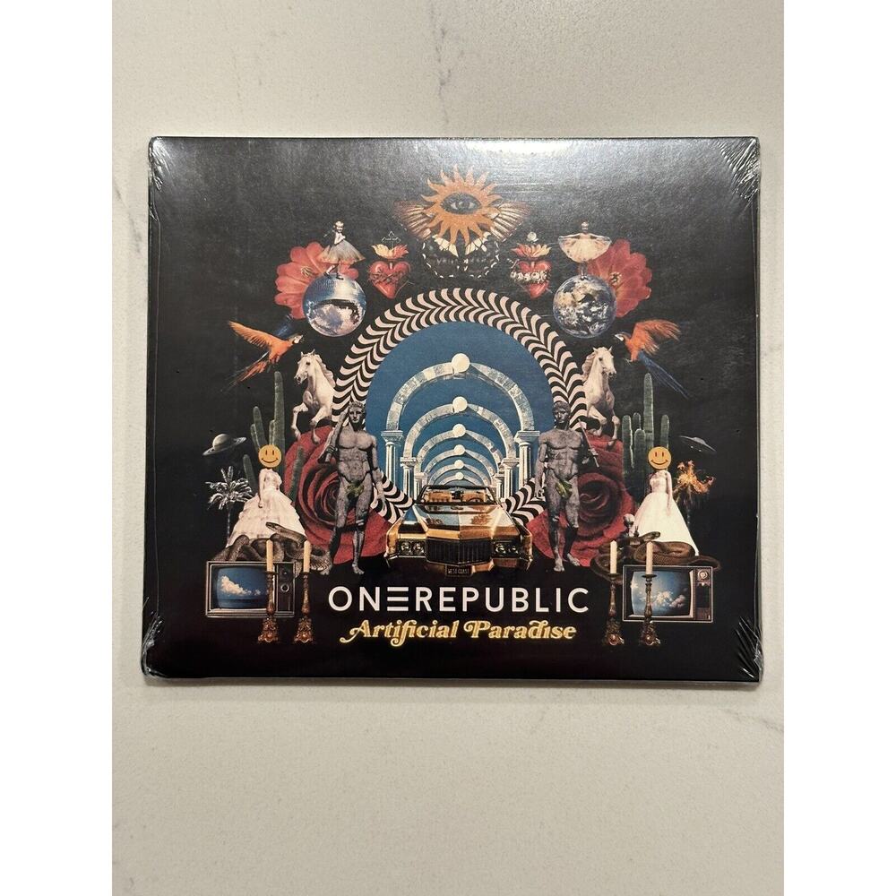 OneRepublic SIGNED Artificial Paradise CD - One Republic Autographed RARE #4 - Picture 8 of 10